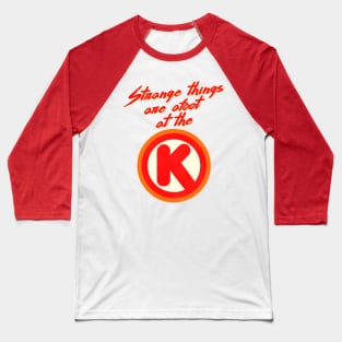 Strange Things Are Afoot Baseball T-Shirt